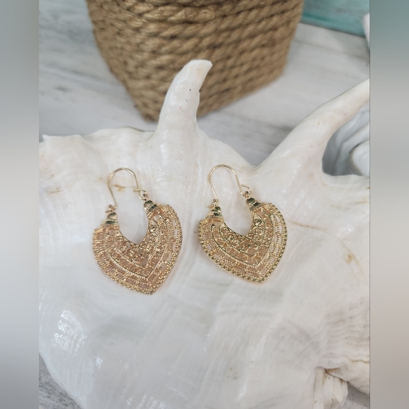 NEW 3 Pair of Earrings Tassel and Faux Pearl - Picture 6 of 8